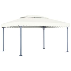 vidaXL Huvimaja 400x300 cm kerma alumiini