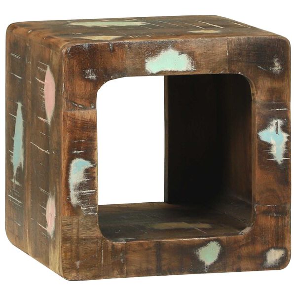 vidaXL TV-yksik&ouml;t 2 pcs Moniv&auml;rinen Kierr&auml;tetty massiivinen puu