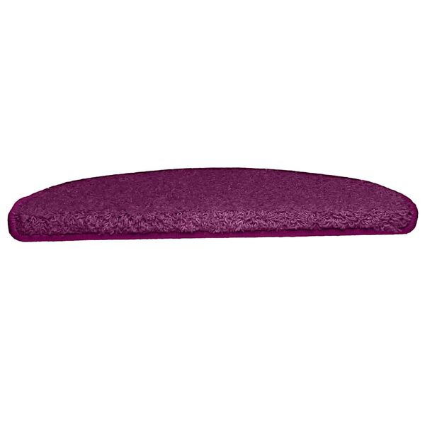 vidaXL Porrasmatot 30 kpl 65x21x4 cm violetti puolipy&ouml;re&auml; suuri