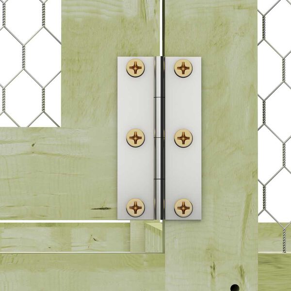 vidaXL Kanah&auml;kki 1,5x1,5x1,5 m kyll&auml;stetty m&auml;nty