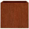 vidaXL Kukkalaatikot 2 kpl 42x40x39 cm Corten ter&auml;s