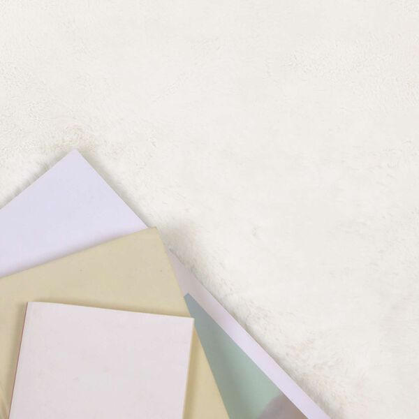 vidaXL Keinotekoinen Kanin Turkis Matto Olite Kerma 140 x 200 cm