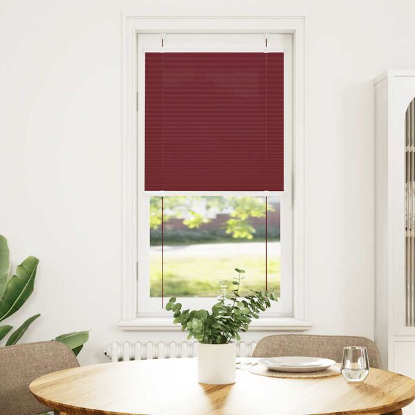 vidaXL laskostettu blind Bordeaux Red 60x150 cm Kankaan leveys