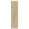 vidaXL Huoneenjakaja/kirjahylly Sonoma 69,5x29x103,5 cm tekninen puu