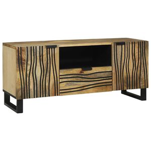 vidaXL TV-yksik&ouml;t laatikon kanssa Ruskea 105 x 33 x 46 cm Tekninen puu