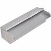 Suorakaide Uima-altaan Suihkul&auml;hde LED:ll&auml; Ruostumaton Ter&auml;s 30 cm