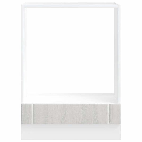 vidaXL Uunikaappi Lucca harmaa sonoma tekninen puu