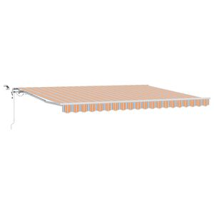 vidaXL Vedett&auml;v&auml; markiisi Moniv&auml;rinen 450 &times; 300 cm Polyesteri