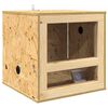 vidaXL Terrarium Ruskea 40 x 40 x 40 cm OSB