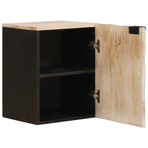 vidaXL Kylpyhuoneen ripustettava kaappi Valkoinen 38 x 33 x 48 cm