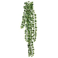 vidaXL Tekoköynnöskasvit 12 kpl 339 oksaa 90 cm vihreä ja valkoinen