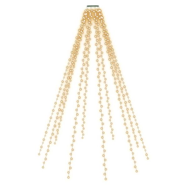 vidaXL Joulukuusen valoverkko 500 LEDi&auml; 500 cm