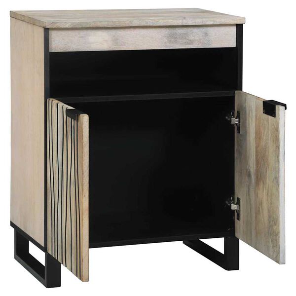 vidaXL Media-s&auml;ilytyskaapit ja hyllyt Valkoinen ja musta