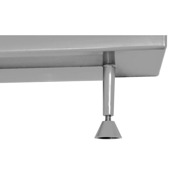 vidaXL Viem&auml;rit Valkoinen 88 x 8.8 x 8.5 cm Metalli