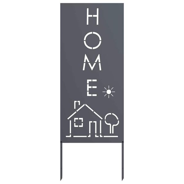 vidaXL Puutarhan yksityisyyden verho Antrasiitti 50 x 140 cm