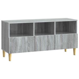 vidaXL TV-kaappi 102 x 34,5 x 50 cm Harmaa sonoma Tekninen puu