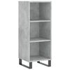 vidaXL Senkki betoninharmaa 34,5x32,5x90 cm tekninen puu
