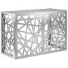 vidaXL Ilmastointilaitteen suoja Hopea 90 x 40 x 60 cm