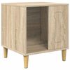 vidaXL Koirankoppi Sonoma-tammi 44 x 42 x 49 cm Tekninen puu