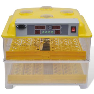 vidaXL Automaattinen hautomakone 96 kananmunalle