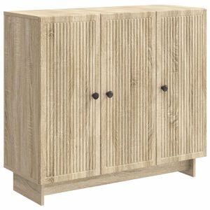 vidaXL Sivup&ouml;yt&auml; Sonoma-tammi 89 x 34,5 x 80 cm Tekninen puu