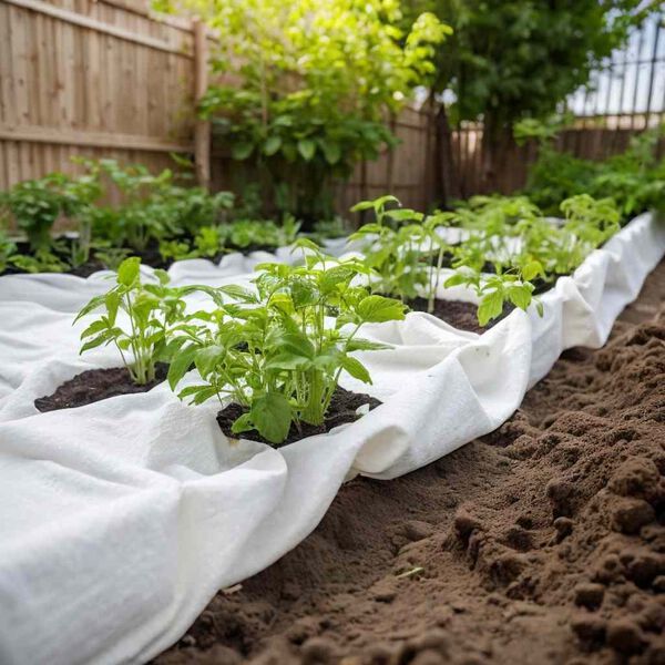 vidaXL Geotekstiilikalvo valkoinen 1 x 50 m polyesterikuitu