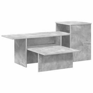vidaXL Konsolip&ouml;yt&auml; Betoni Harmaa 91,5 x 35 x 38,5 cm Tekninen puu