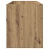 vidaXL Pesuallaskaappi s&auml;ilytystilassa Artisan tammi Tekninen puu
