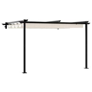 vidaXL Huvimaja 300 x 300 x 200 cm Kerma Polyesteri