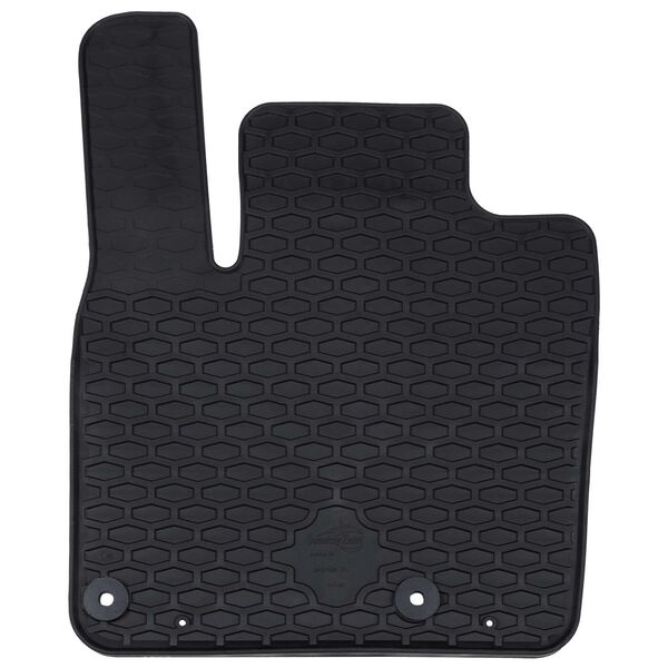 vidaXL Auton matto 4 pcs Musta sopii Nissan QASHQAI TPE