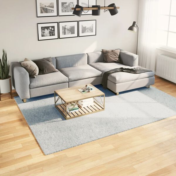 vidaXL Matto HUARTE lyhytnukkainen ja pest&auml;v&auml; sininen 200x280 cm