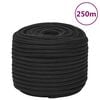 vidaXL Venek&ouml;ysi t&auml;ysmusta 14 mm 250 m polypropeeni