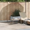 vidaXL Garden sohvap&ouml;yt&auml; suorakaiteen muotoinen beige polyrottinki