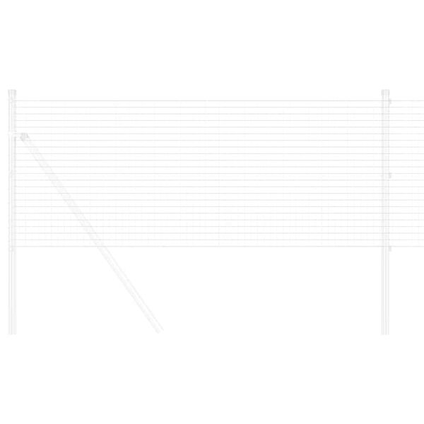 vidaXL Hitsattu lankaa Hopea 0,6 x 25 m