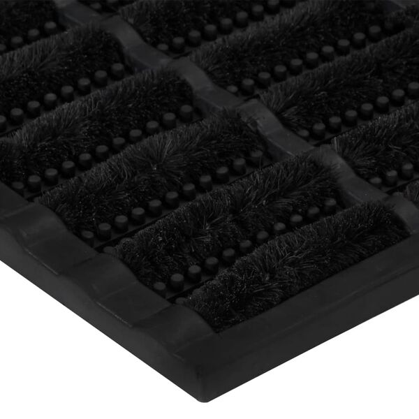 vidaXL Ovimatto suorakaide 40x60 cm kumi ja kookoskuitu