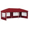 vidaXL Pop-up Juhlateltta 575 x 289 x 245 cm Burgundi