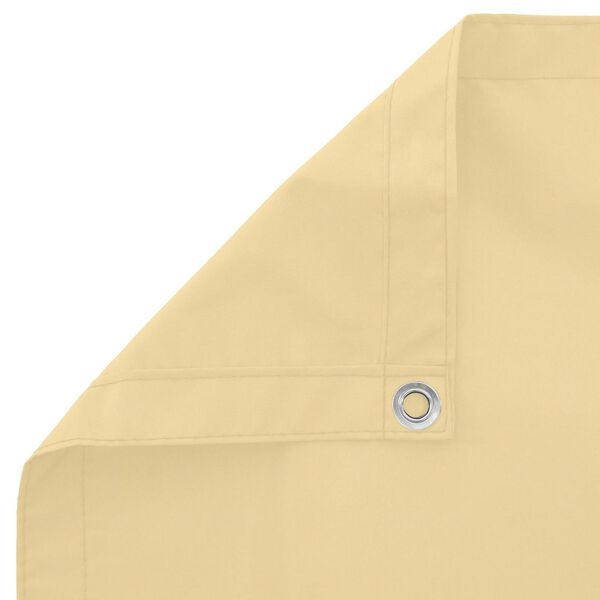 vidaXL Parvekkeen Verho Hiekka 110 x 600 cm Oxford-kangas