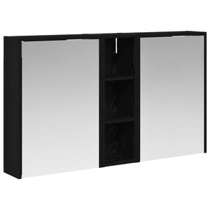 vidaXL Kylpyhuoneen kaappisetti 3 pcs 106 x 16 x 62,5 cm Tekninen puu