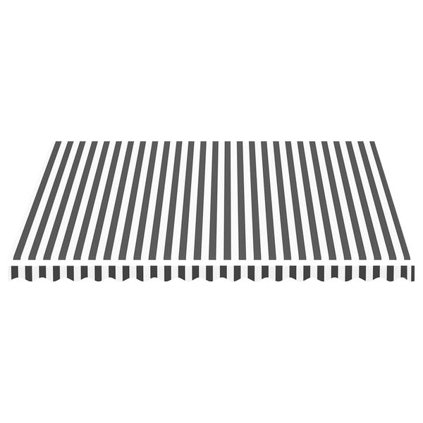 vidaXL Varakangas markiisiin antrasiitti ja valkoinen 4x3,5 m