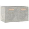vidaXL Sein&auml;kaappi betoninharmaa 60x36,5x35 cm tekninen puu