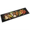 vidaXL Keitti&ouml;n pest&auml;v&auml; matto mausteet 45x150 cm sametti