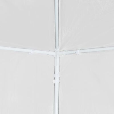 vidaXL Juhlateltta 3x3 m valkoinen
