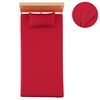 vidaXL Lakanat 2 kpl polyesterifleece 100x200 cm viininpunainen