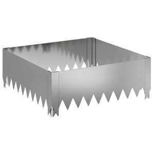 vidaXL Nurmireunus 60 x 60 x 20 cm Ter&auml;s Hopea