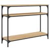vidaXL Sohvap&ouml;yt&auml; Sonoma-tammi 100x29x75 cm tekninen puu