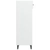 vidaXL Kenkäkaappi valkoinen 60x35x105 cm tekninen puu