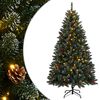 vidaXL Tekojoulukuusi 300 LED-valoa 180 cm