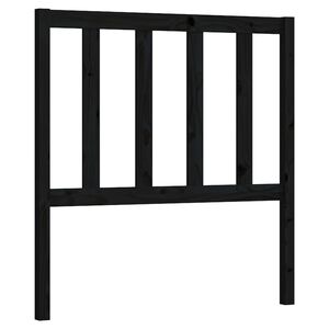 vidaXL S&auml;ngynp&auml;&auml;ty musta 81x4x100 cm t&auml;ysi m&auml;nty
