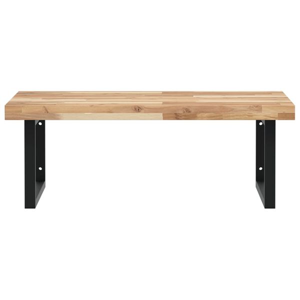 vidaXL Pesuallashylly sein&auml;lle ter&auml;s ja t&auml;ysi akasiapuu