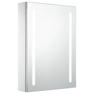 vidaXL LED kylpyhuoneen peilikaappi 50x13x70 cm